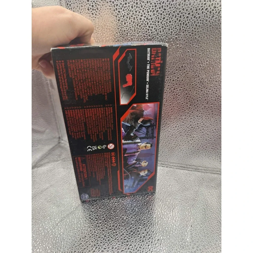 The Batman Ultimate Batman Set Penguin + Selina Kyle + Batman + Batmobile NEW